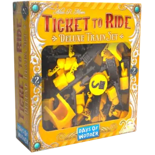 Ticket to Ride: 20th Anniversary Deluxe train set - žlutý